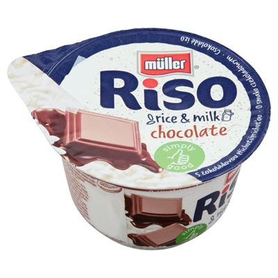 Müller Riso Tejberizs Desszert Csokoládés Készítménnyel 200 g