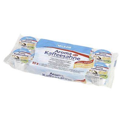 Milram 10% Irish Cream Ízesítésű Kávétejszín 10 x 14 g
