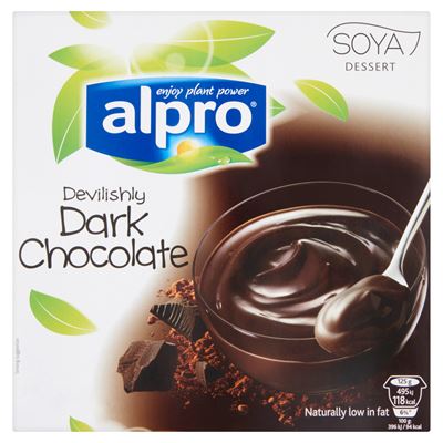 ALPRO Ördögien Sötét Étcsokoládés Desszert (4 x 125 g) 500 g