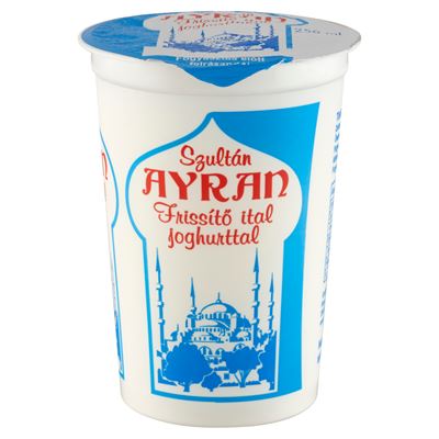 Szultán AYRAN Frissítő Sós Joghurtalapú Ital 250 ml