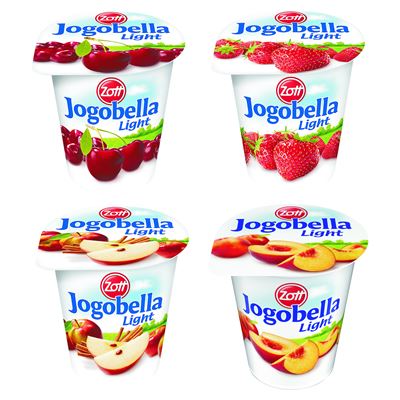 ZOTT Jogobella Light zsírszegény joghurt cukorral és édesítőszerrel 150 g