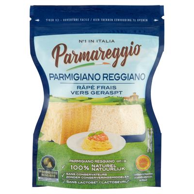 parmalat Parmareggio Parmigiano Reggiano OEM reszelt sajt 60 g