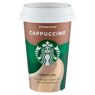 STARBUCKS Cappuccino félzsíros tejital 220 ml