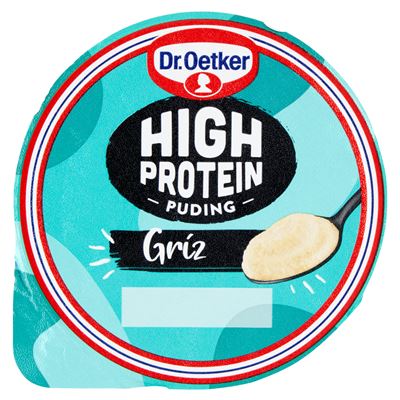 Dr. Oetker magas fehérjetartalmú grízpuding édesítőszerekkel 200 g