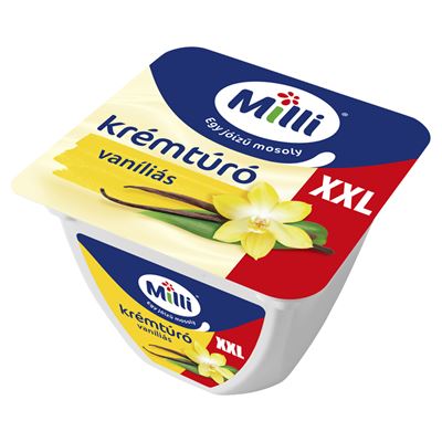 Milli XXL vaníliás krémtúró 150 g