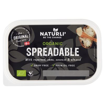 NATURLI Vegán Növényi Zsírtartalmú Kenhető Készítmény 225g