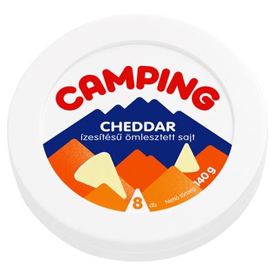 Camping Kördobozos Sajt Cheddar Sajtos Ízesítésű 140 g