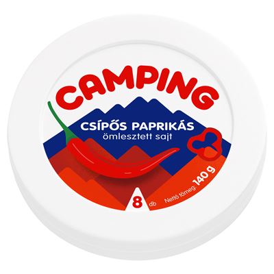 Camping Kördobozos Sajt Csípőspaprikás 140 g