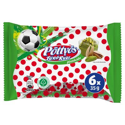 Pöttyös Túró Rudi Pisztáciás 6 x 35 g
