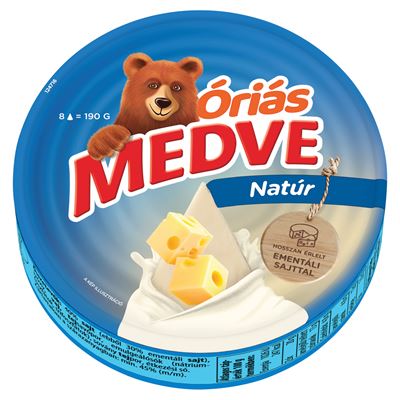 MEDVE Óriás natúr dobozos 190 g