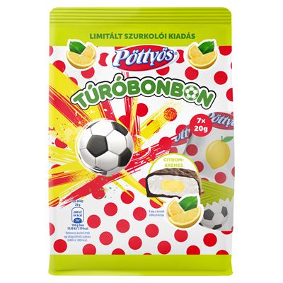 Pöttyös Bonbon Natúr 7×20g