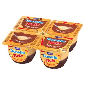 DANETTE Twix Kétrétegű Puding 4 × 115 g