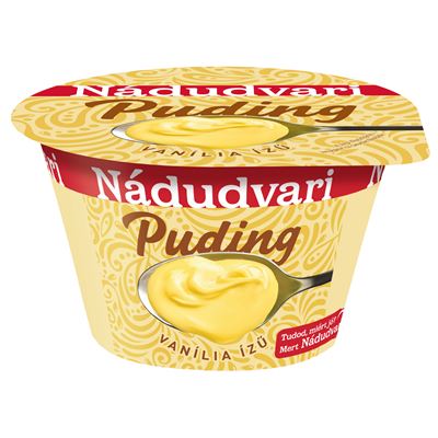 Nádudvari vanília ízű puding 150g