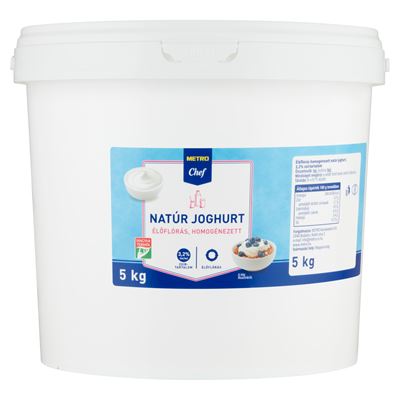 METRO Chef Natúr Joghurt 3,2 % 5 kg