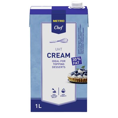 METRO Chef Habtejszín 30% UHT 1 L