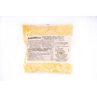 Mozzarella Reszelt Sajt 2kg