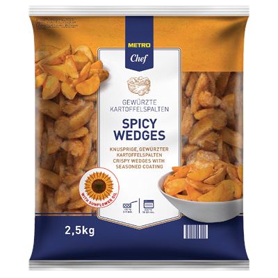METRO Chef Fűszeres Burgonyagerezd 2,5 kg