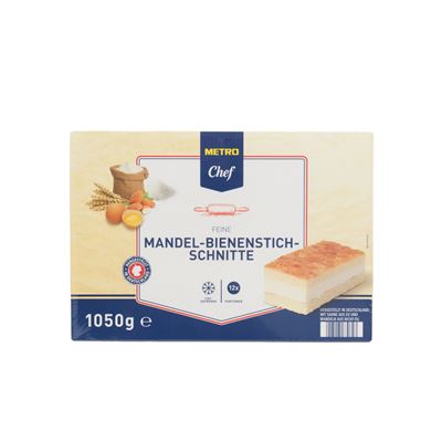 METRO Chef krémes mandulás szelet 1,05 kg