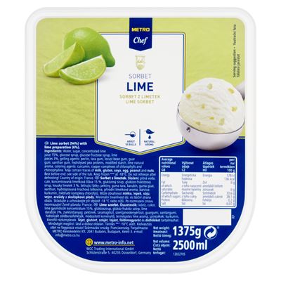 METRO Chef Lime Sorbet 2,5 l