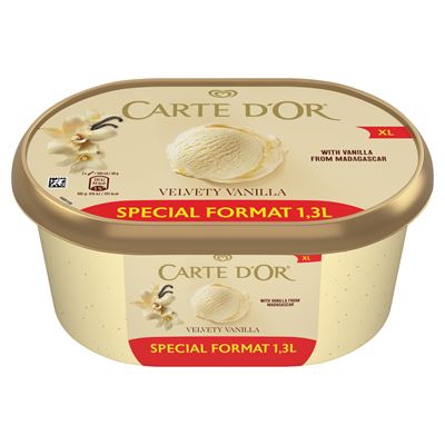 CARTE D'OR Vaníliás Jégkrém 1,3 l