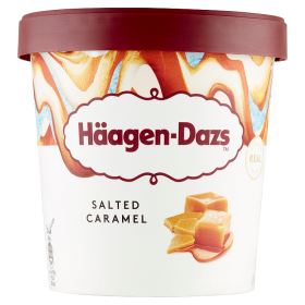 Häagen-Dazs Karamellás Jégkrém Sós Karamell Öntettel és Sós Karamelles Darabokkal 460 ml