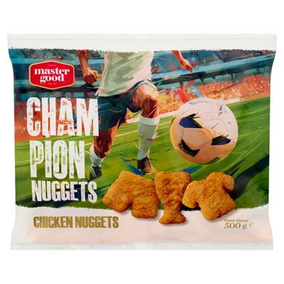 master good CHAMPION Csirke Nuggets Gyorsfagyasztott 500 g