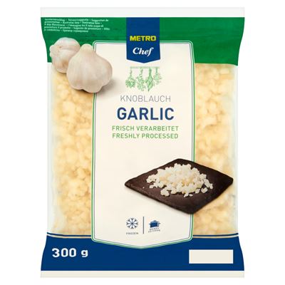 METRO Chef Gyorsfagyasztott, Apróra Vágott Fokhagyma 300 g