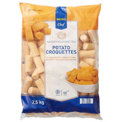 METRO Chef Gyorsfagyasztott Burgonya Krokett 2,5 kg