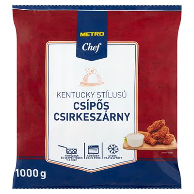 METRO Chef Kentucy Csípős Csirkeszárny 1 kg