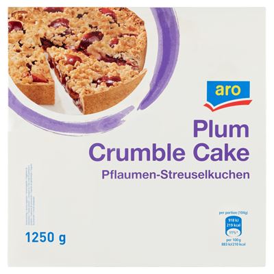 aro Gyorsfagyasztott, Készre Sütött Szilvatorta 1,25 kg