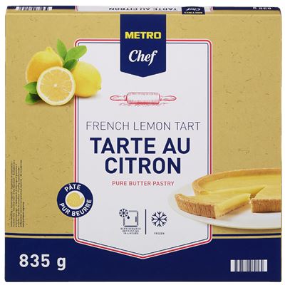 METRO Chef Gyorsfagyasztott, Készre Sütött Citrom Torta 835g