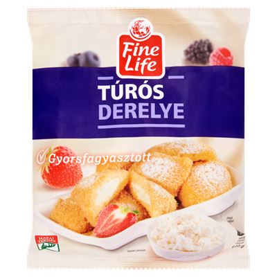 Fine Life Gyorsfagyasztott Túrós Derelye 600 g