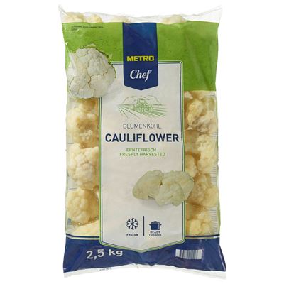 METRO Chef Gyorsfagyasztott Karfiol 40/60 2,5 kg