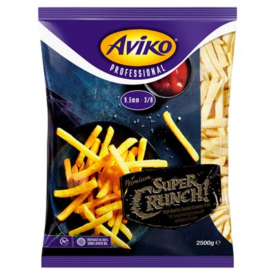 AVIKO Super Crunch Hasábburgonya 9x9 2,5 kg