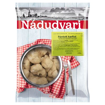 Nádudvari gyorsfagyasztott rántott karfiol 2,5 kg