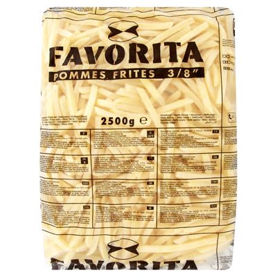 McCain PROFESSIONAL Favorita Hasábburgonya 9 x 9 mm 2,5 kg