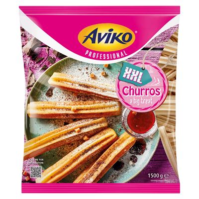 AVIKO Churros XXL Csurgatott Fánk 1,5 kg
