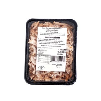 Carnifex Gyorsfagyasztott sült kebab csirkecomb filéből 1 kg