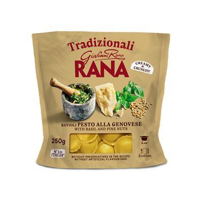 Giovanni Rana Tortelloni bazsalikomos pestoval és fenyőmaggal töltött tojásos friss tészta 250 g
