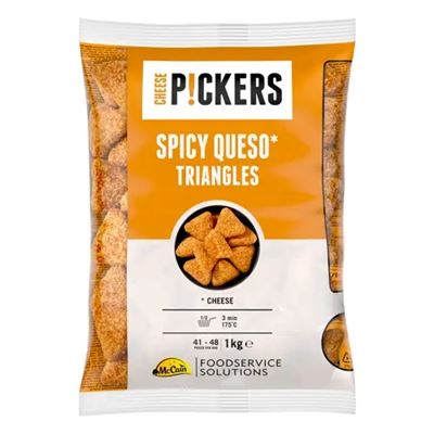 McCain Spicy Queso Triangle Panírozott Falatkák 1 kg