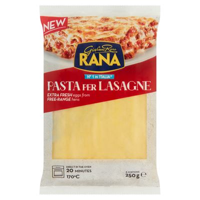 Giovanni Rana Pasta Per Lasagne friss tojással készült tészta 250 g