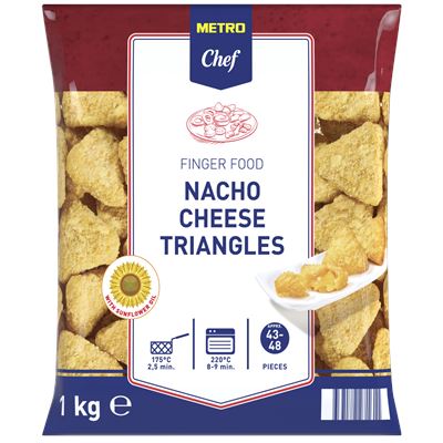 METRO Chef Nacho Sajtos Háromszög 1kg