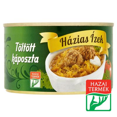 Házias Ízek Töltött Káposzta 6 x 400 g