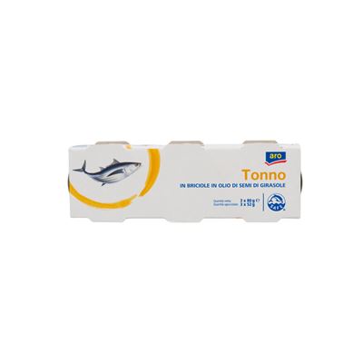 aro Tonhal Darabok Növényi Olajban 3 x 80 g