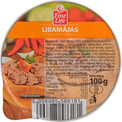 Fine Life libamájas 100 g