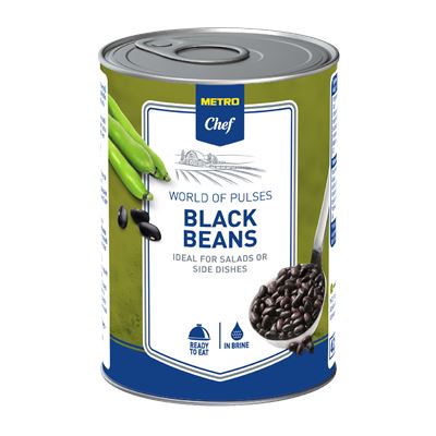 METRO Chef Fekete bab 400 g