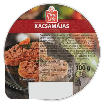 Fine Life kacsamájas 100 g