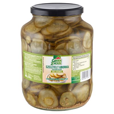 Greenhouse Szeletelt Uborka Savanyúság 1,6 kg
