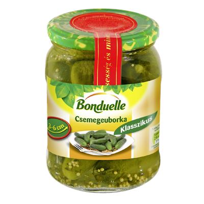 Bonduelle Csemegeuborka 3-6 cm 6 x 550 g