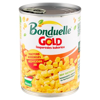 Bonduelle Gold morzsolt csemegekukorica 440 g